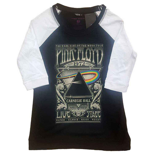Pink Floyd Ladies T-Shirt: Carnegie Hall Poster