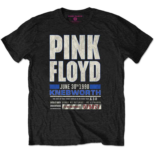 Pink Floyd T-Shirt: Knebworth '90 Blue