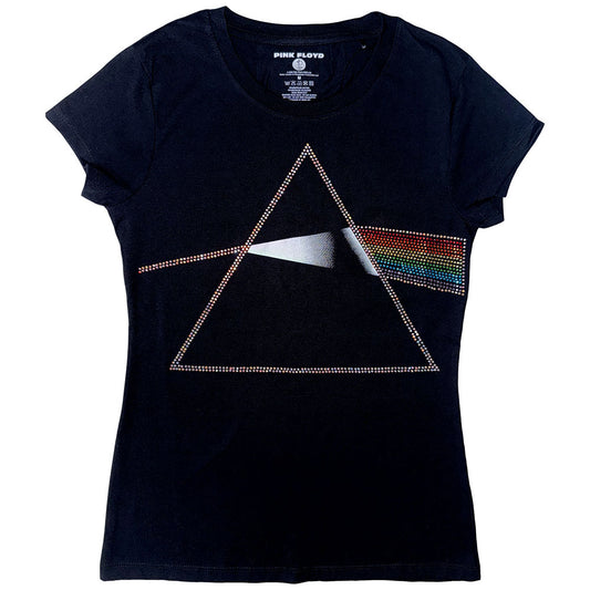Pink Floyd Ladies T-Shirt: Dark Side of the Moon