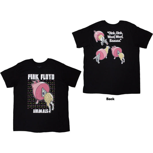 Pink Floyd T-Shirt: Animals Cartoons