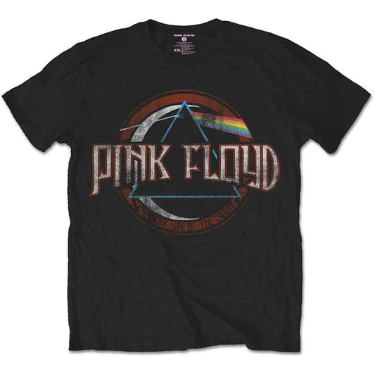 Pink Floyd T-Shirt: Vintage Dark Side of the Moon Seal