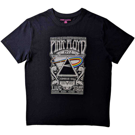 Pink Floyd T-Shirt: Carnegie Hall Poster