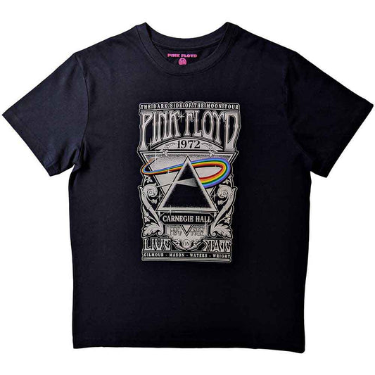 Pink Floyd T-Shirt: Carnegie Hall Poster