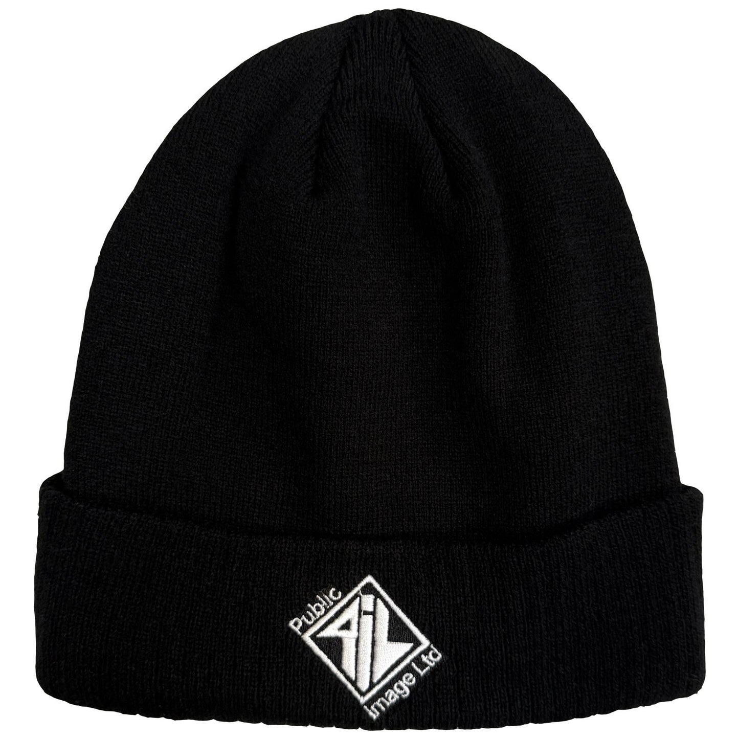 PIL (Public Image Ltd) Beanie Hat: Diamond Logo & Text