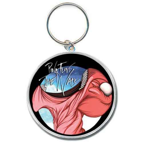 Pink Floyd Keychain: The Wall Eat Head Logo
