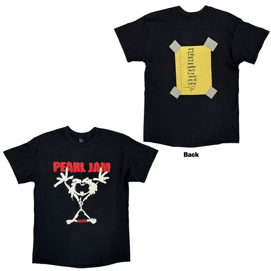 Pearl Jam T-Shirt: Stickman
