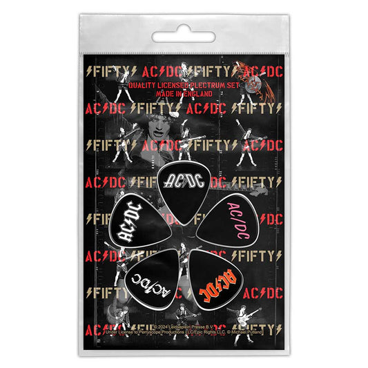 AC/DC Plectrum Pack: Fifty
