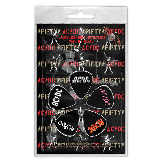 AC/DC Plectrum Pack: Fifty
