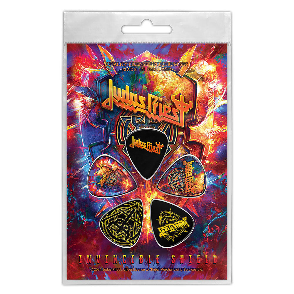 Judas Priest Plectrum Pack: Invincible Shield