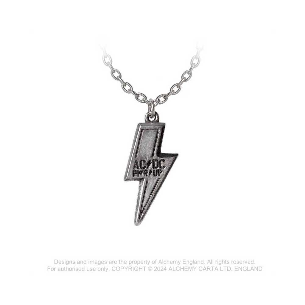 AC/DC Jewellery: PWR UP Flash Logo