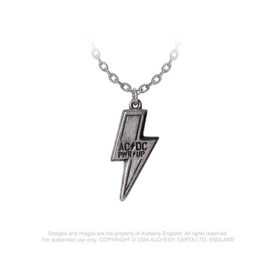 AC/DC Jewellery: PWR UP Flash Logo