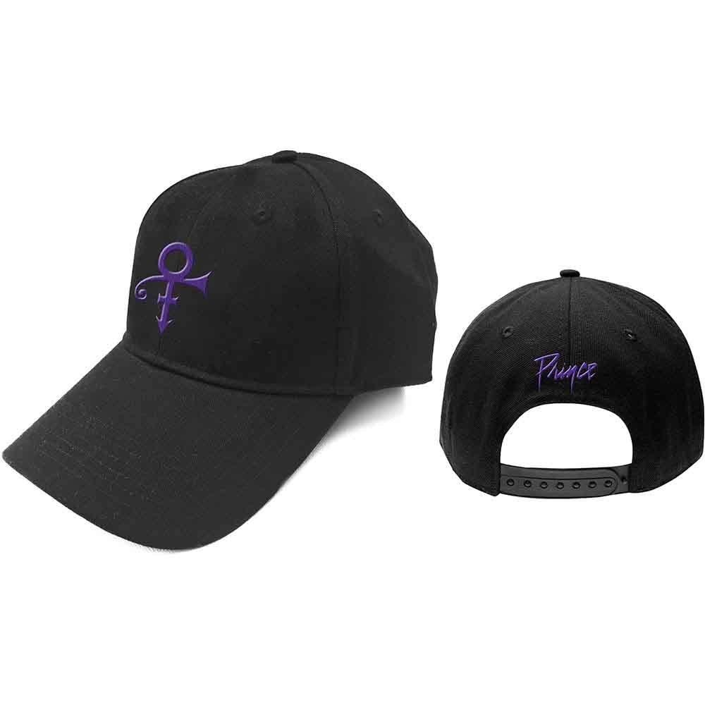 Prince Baseball Cap: Purple Symbol