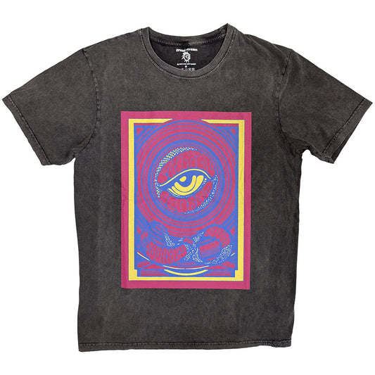 Primal Scream Stone Wash T-Shirt: Psychedelic Eye