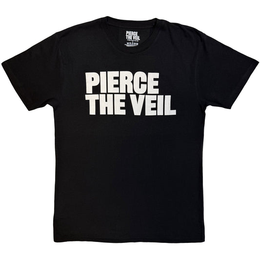 Pierce The Veil T-Shirt: Logo Mono