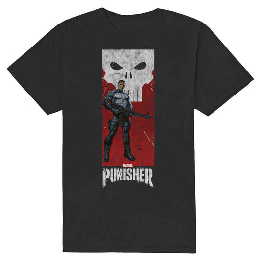 Marvel Comics T-Shirt: Punisher Holding Gun