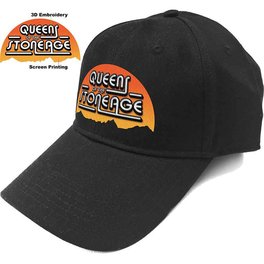 Queens Of The Stone Age Baseball Cap: Sunrise Logo