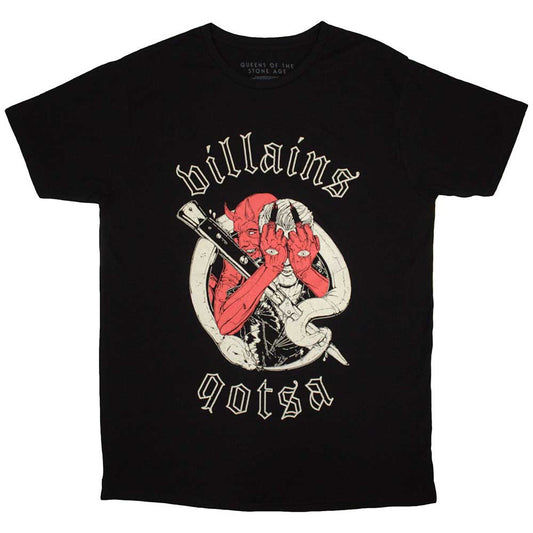 Queens Of The Stone Age T-Shirt: Villains