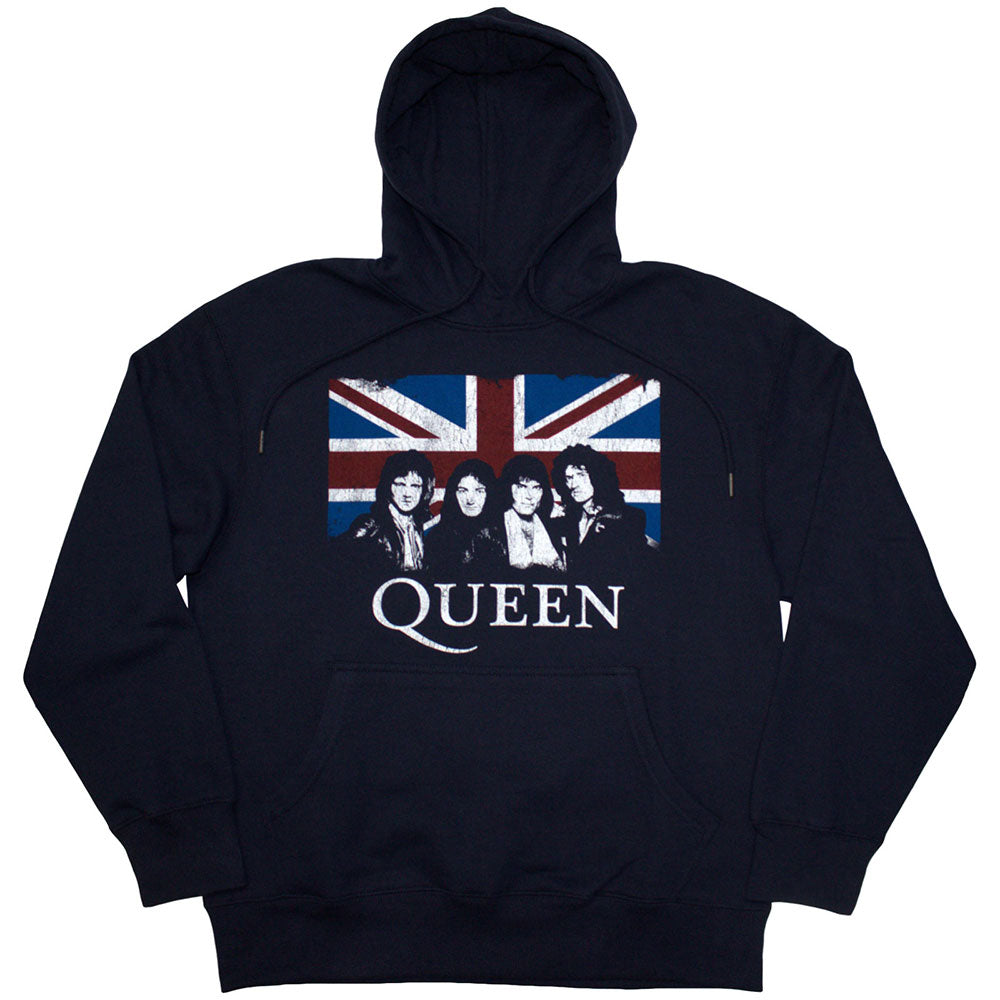 Queen Pullover Hoodie: Union Jack
