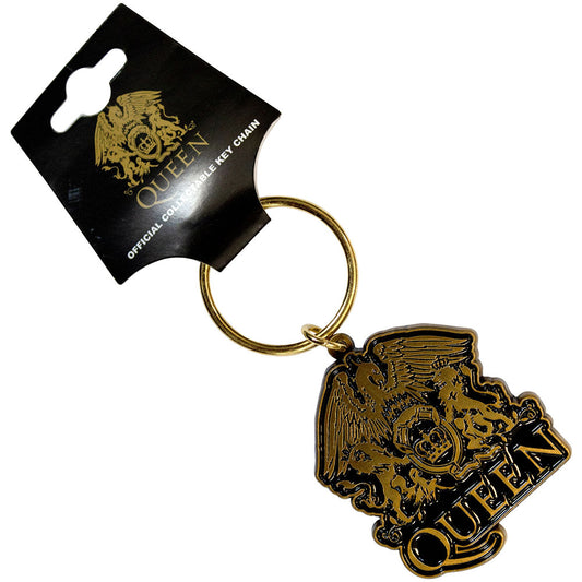 Queen Keychain: Gold Crest