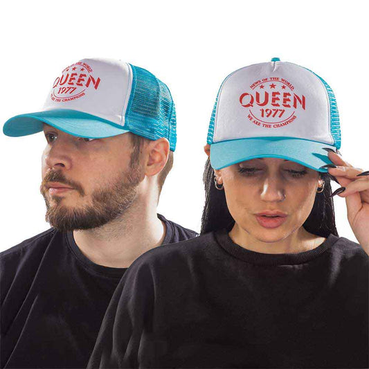 Queen Baseball Cap: Champions 77