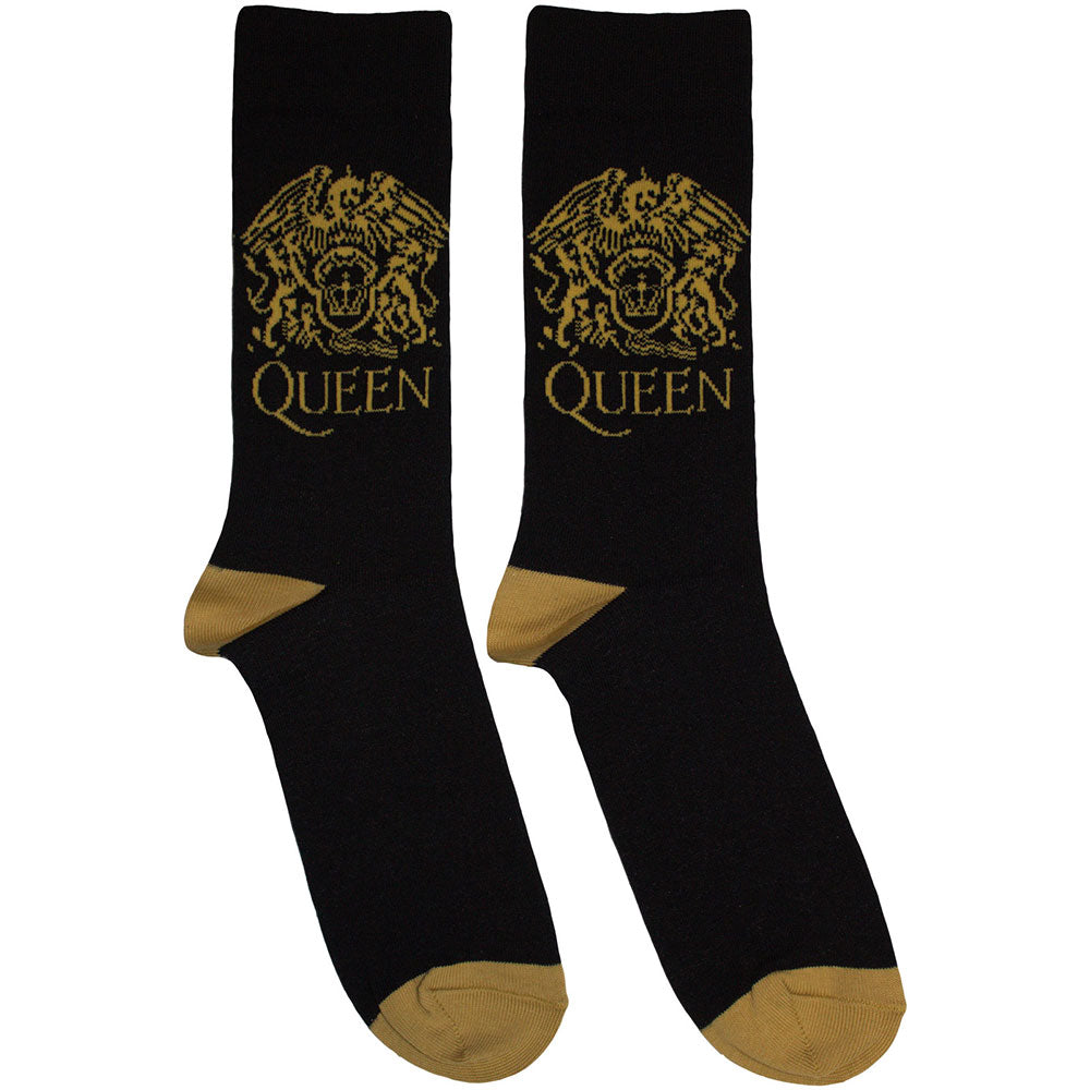 Queen Socks: Gold Crest