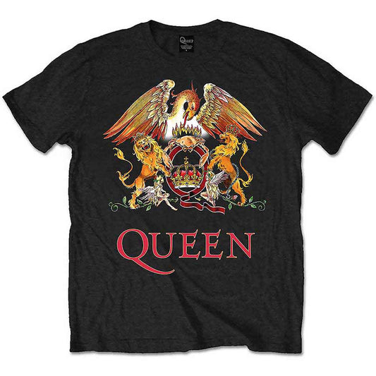 Queen T-Shirt: Classic Crest