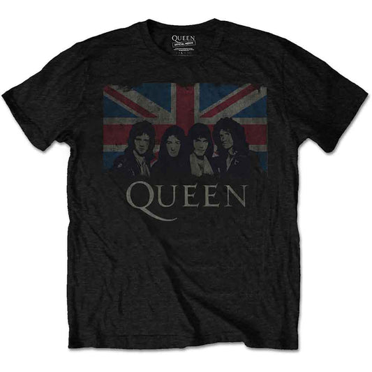 Queen T-Shirt: Vintage Union Jack
