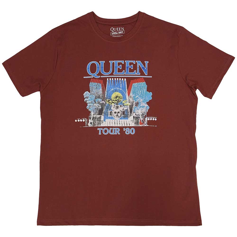 Queen T-Shirt: Tour '80