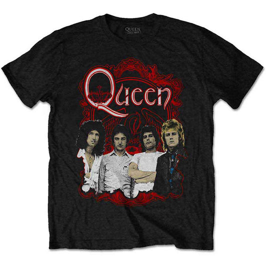 Queen T-Shirt: Ornate Crest Photo