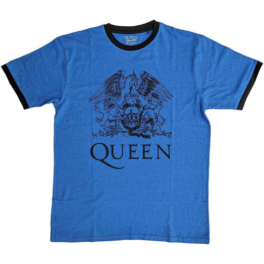 Queen T-Shirt: Crest Logo