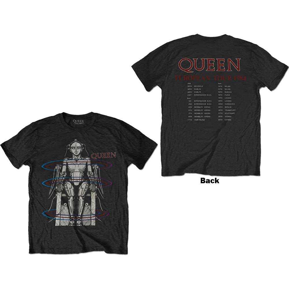 Queen T-Shirt: European Tour 1984