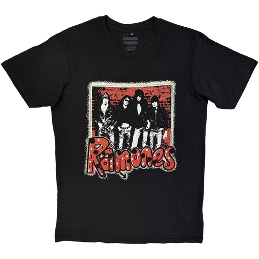 Ramones Premium Carbon T-Shirt: Graffiti
