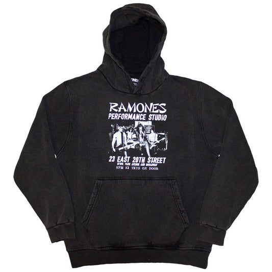 Ramones Stone Wash Pullover Hoodie: East Village