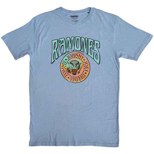 Ramones T-Shirt: Crest Psych