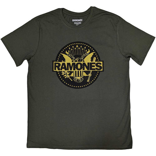 Ramones T-Shirt: Gold Seal