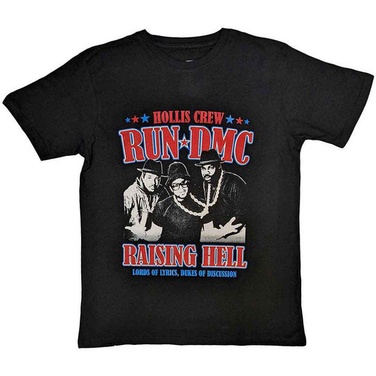 Run DMC T-Shirt: Raising Hell Americana