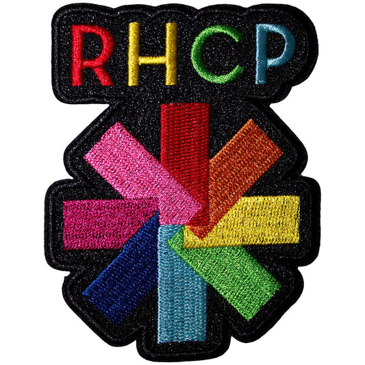 Red Hot Chili Peppers Patch: Rainbow Asterisk
