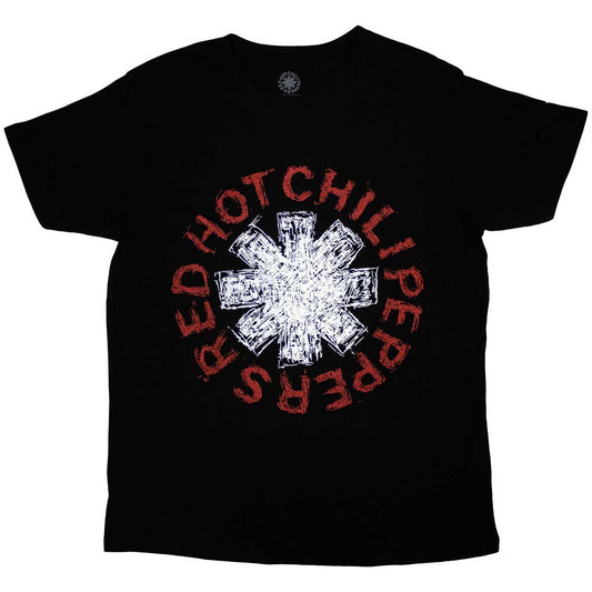 Red Hot Chili Peppers T-Shirt: Scribble Asterisk