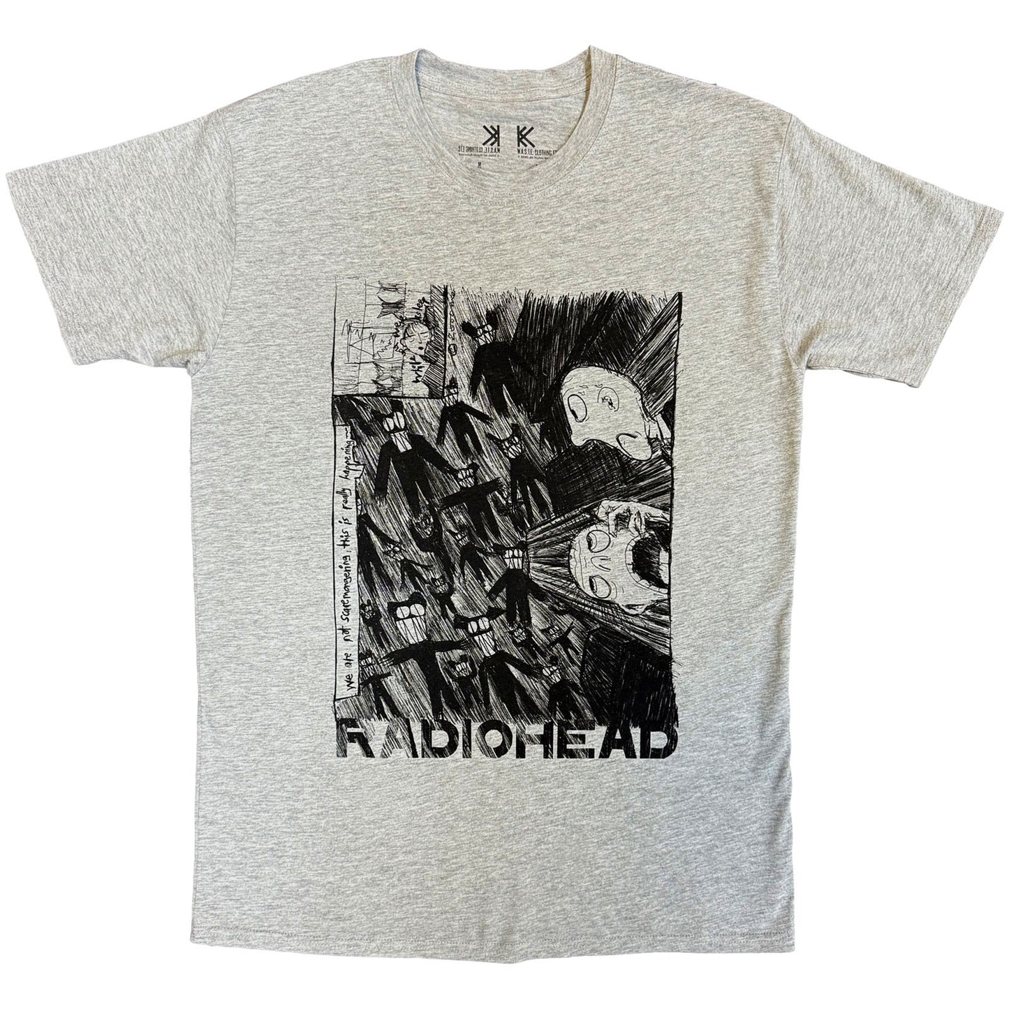 Radiohead T-Shirt: Scribble