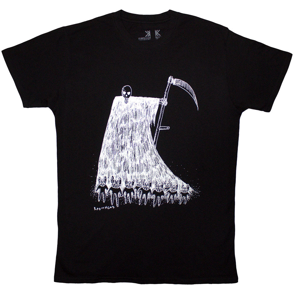 Radiohead Organic T-Shirt: Grim Reaper