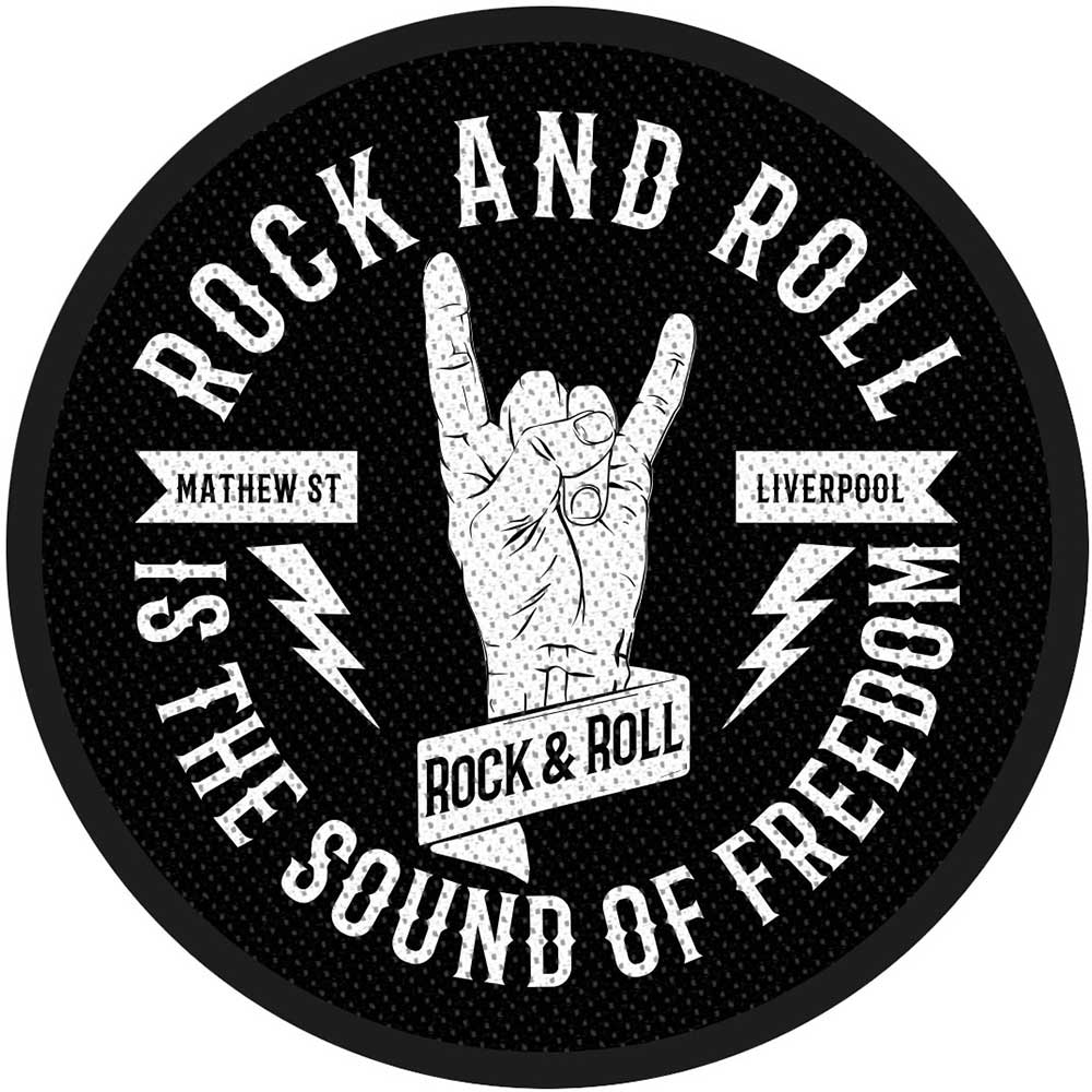 Rock Off Patch: Mathew St R&R Horns