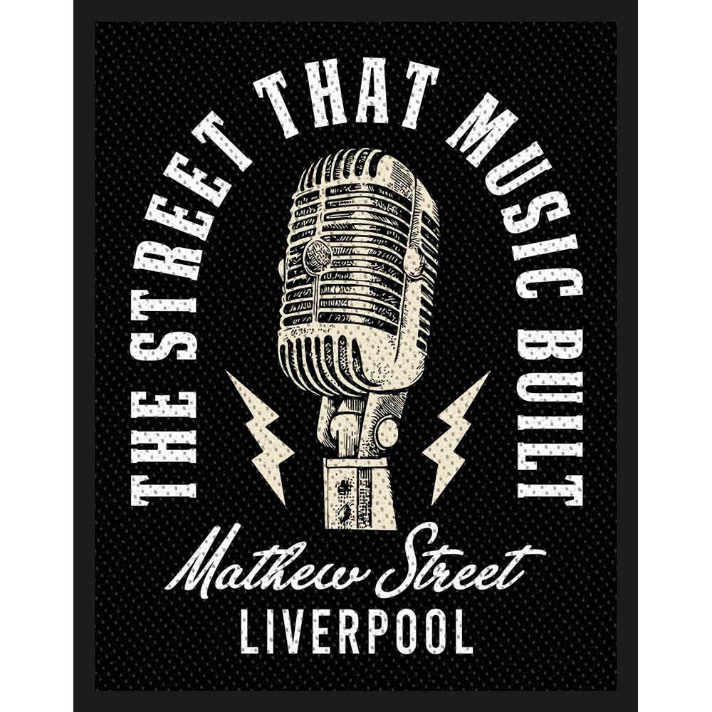 Rock Off Patch: Mathew St Mic Street That Music Built