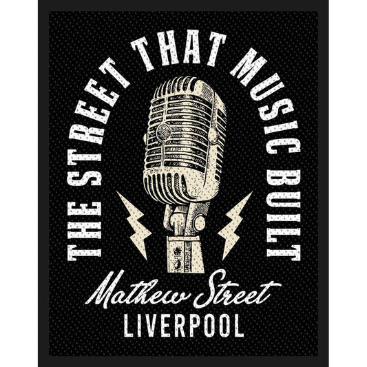 Rock Off Patch: Mathew St Mic Street That Music Built