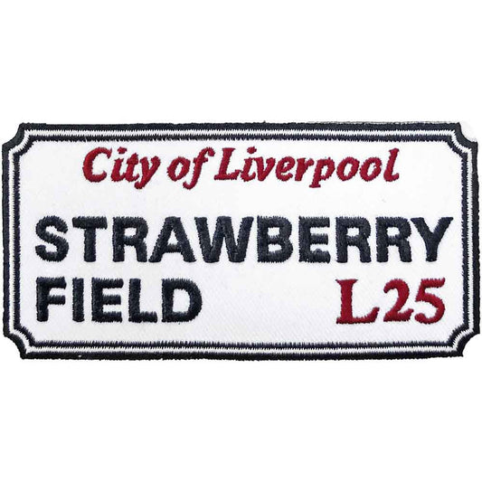 Rock Off Patch: Strawberry Field Liverpool Sign