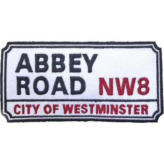 Rock Off Patch: Abbey Road NW London Sign