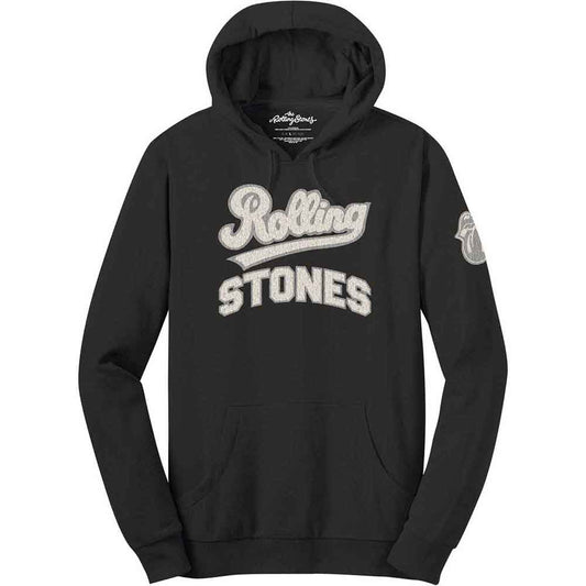 The Rolling Stones Pullover Hoodie: Team Logo & Tongue Applique