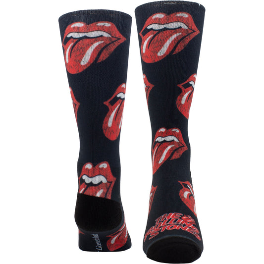 The Rolling Stones Crew Socks: Allover Tongues Sublimation