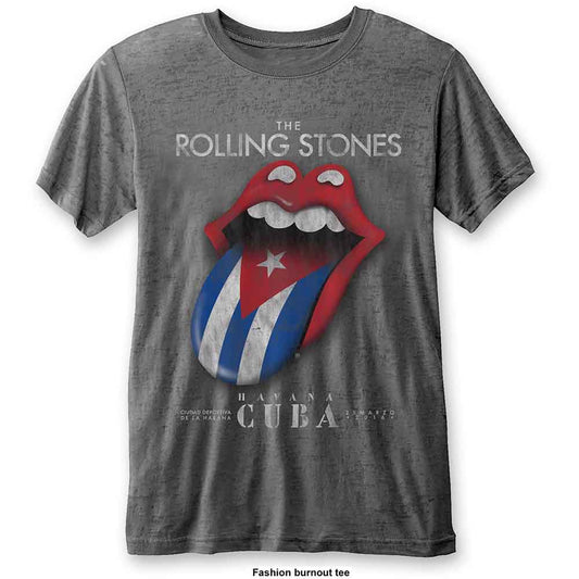 The Rolling Stones Burnout T-Shirt: Havana Cuba
