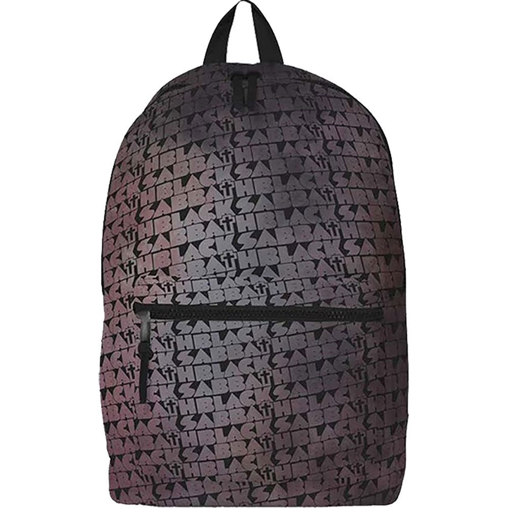 Black Sabbath Backpack: Distress Cross