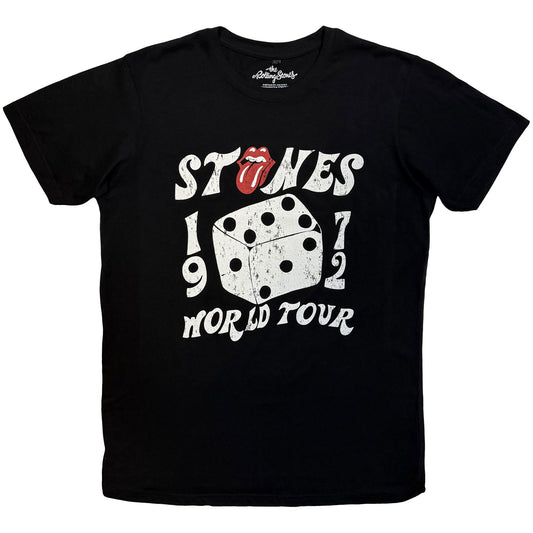 The Rolling Stones Carbon T-Shirt: Dice Tour '72